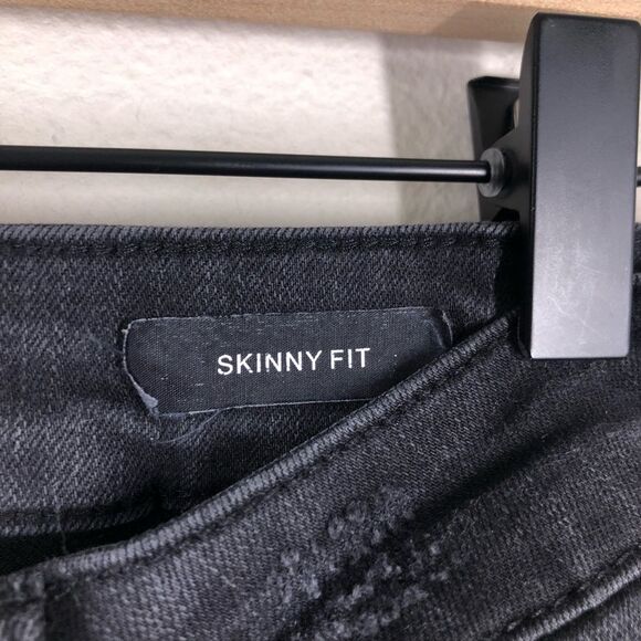 Judy Blue Dreamer High Waist Skinny Fit Distressed Black Jeans Size 9/29 JB88268 - Picture 6 of 10